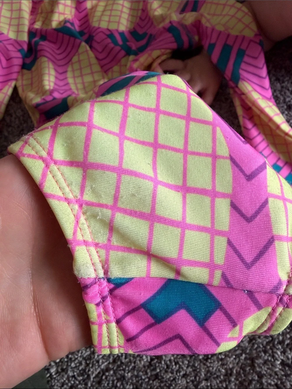 Tea collection pineapple rashguard swim suit size girls 10